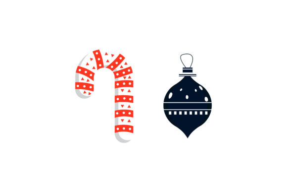 Candy Ornament Christmas Asset Illustrations