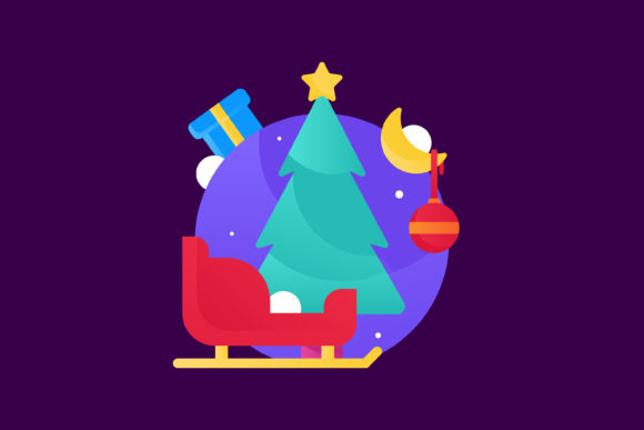 Christmas Illustration Clipart for Digital Sellers