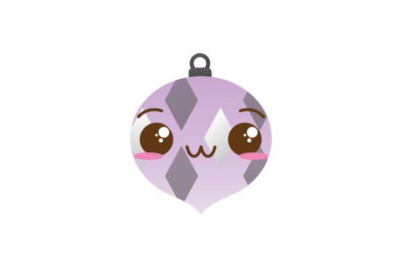 Christmas Tree Ornaments Illustrations for Digital Selling