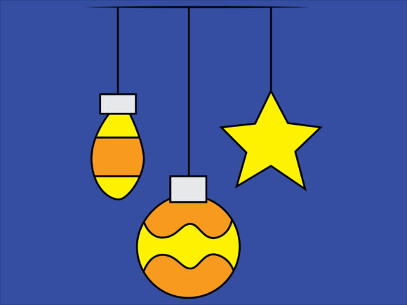 Illustration Christmas Background 55 for Handmade Creations