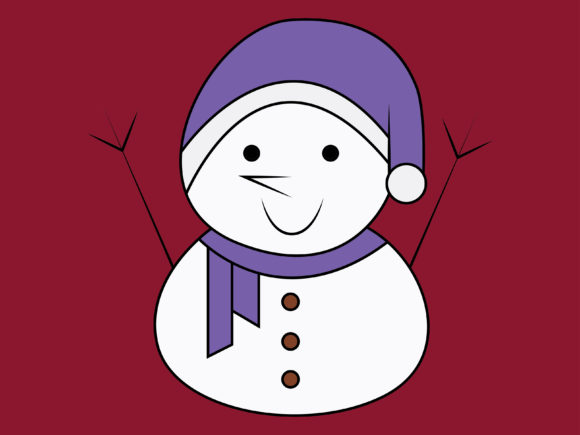 Illustration Christmas Background 84 for Website and Editorial Design