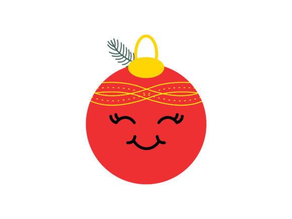 Kawaii Christmas Illustration for Local Business Branding
